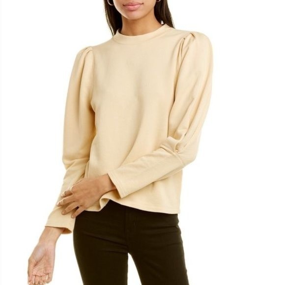 Rebecca Taylor Puff Sleeve Top - Picture 1 of 9